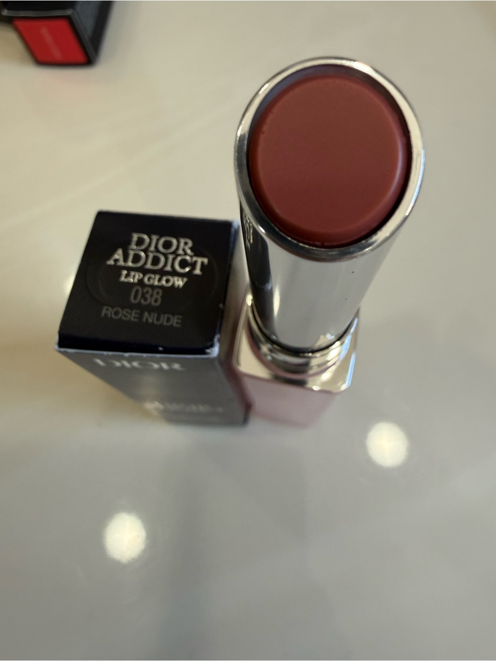 New Dior Addict Lip Glow - Rose Nude Pink Balm